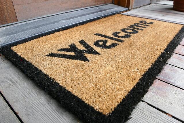 Welcome mat